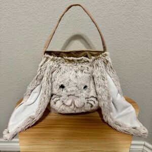 Pottery Barn Kids Long Eared Bunny Easter Basket